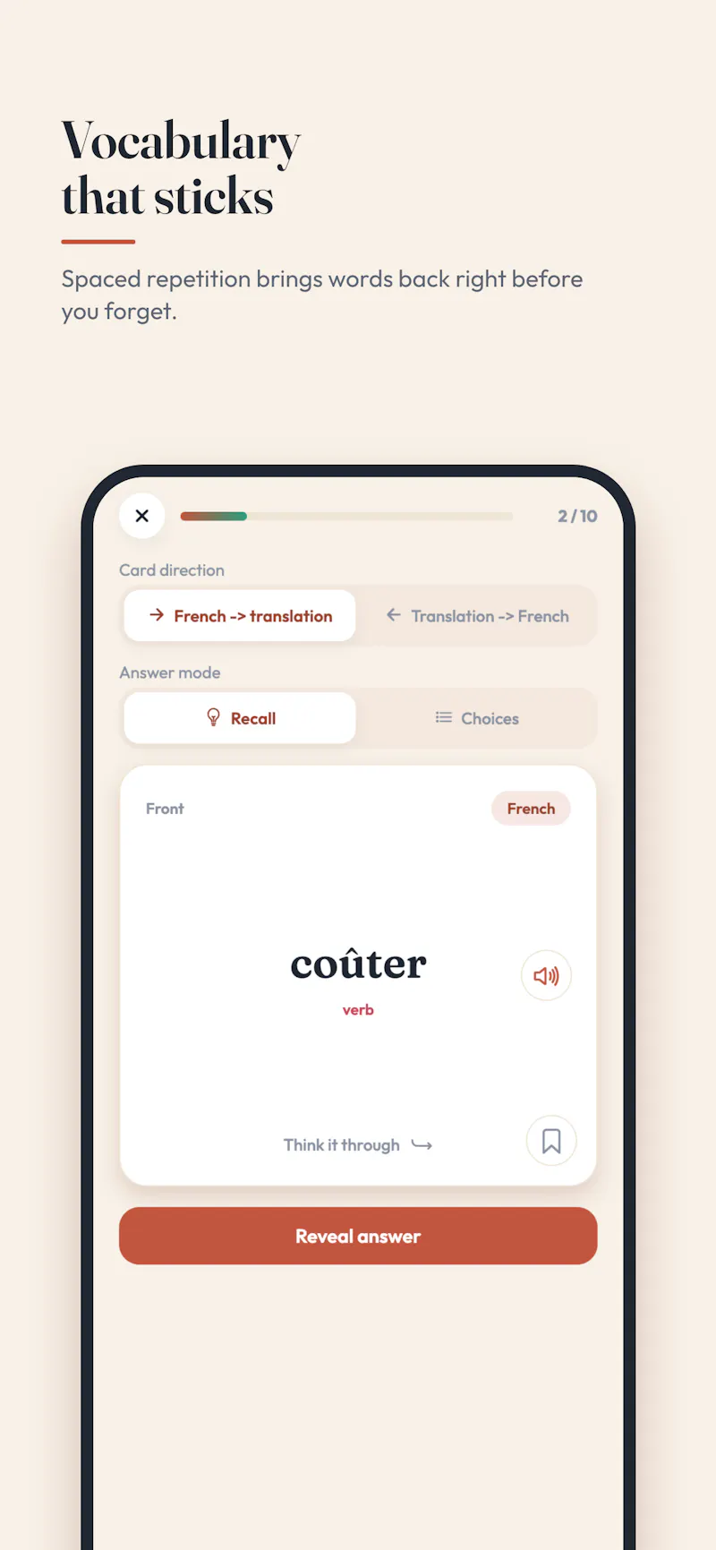 French: Practice screenshot 4