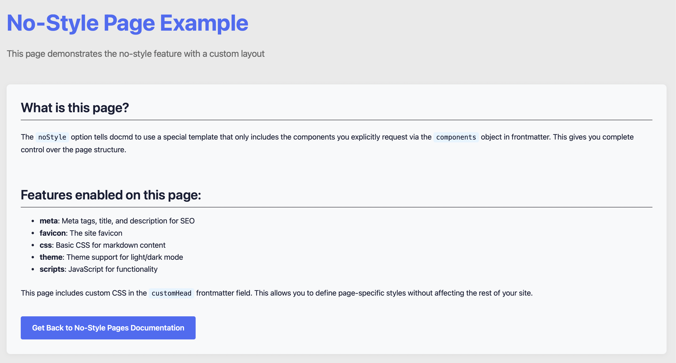 Docmd - Genera bel siti di documentazione leggera di Markdown. media 5