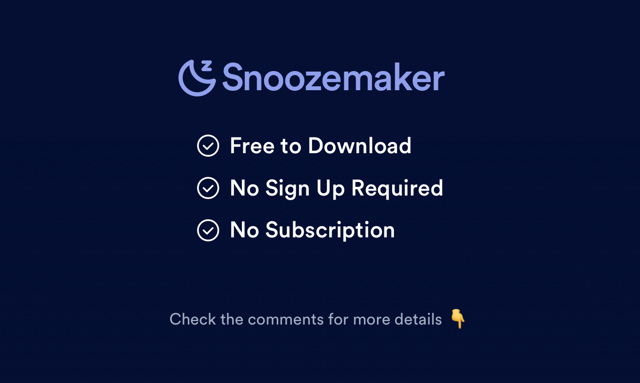 Snoozemaker gallery image