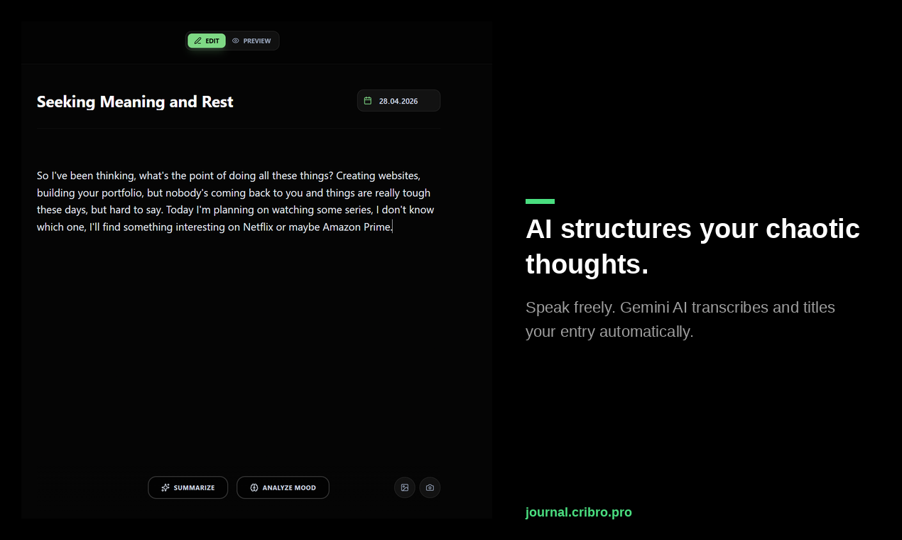 Cribro Journal gallery image