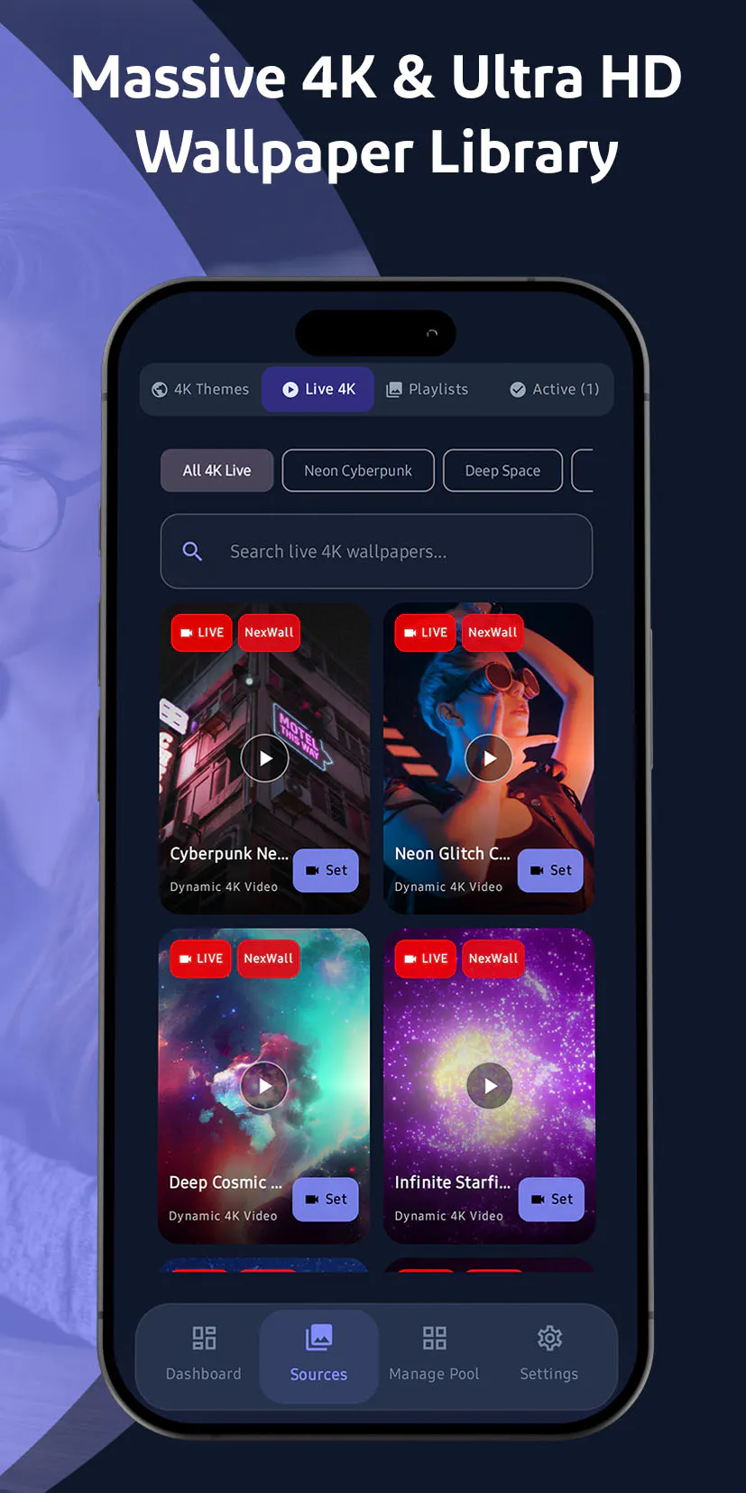 Wallpaper Rotator: Auto Change gallery image