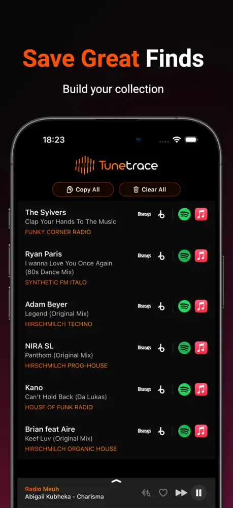 Tunetrace gallery image