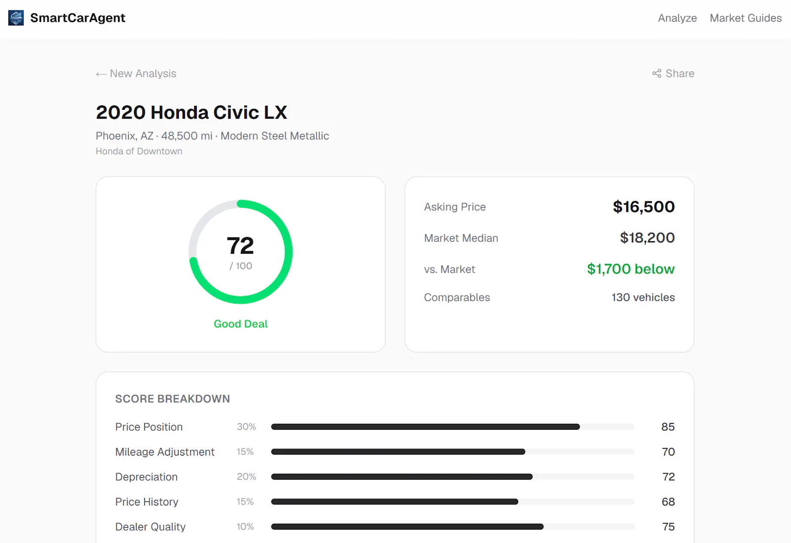 SmartCarAgent screenshot 1