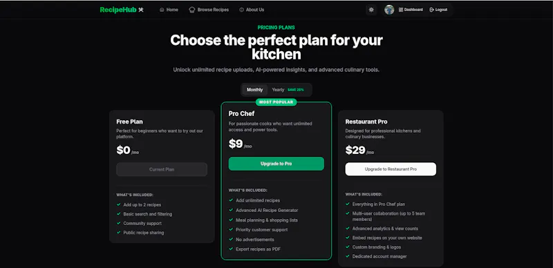 RecipeHub screenshot 7