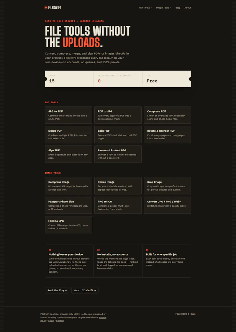 FileSwift screenshot 1