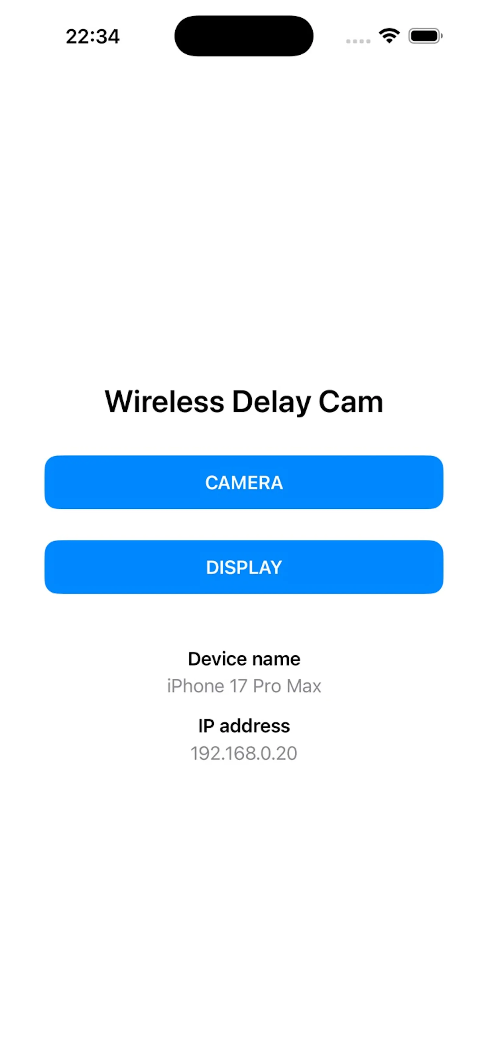 Wireless Delay Cam screenshot 1