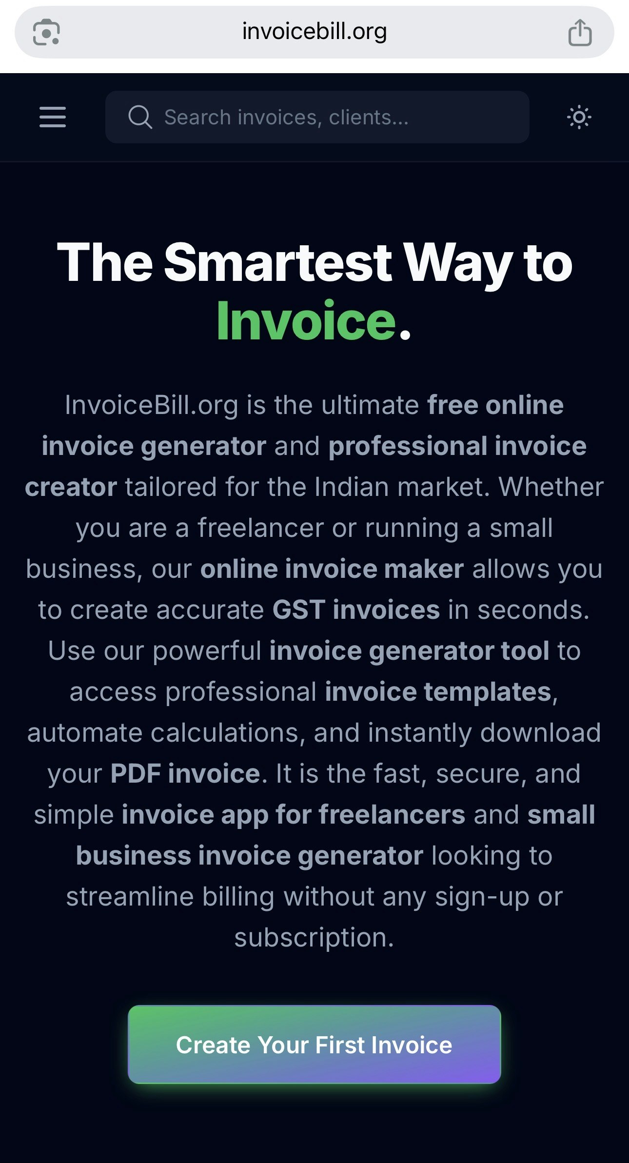 Free Invoice Generat... logo