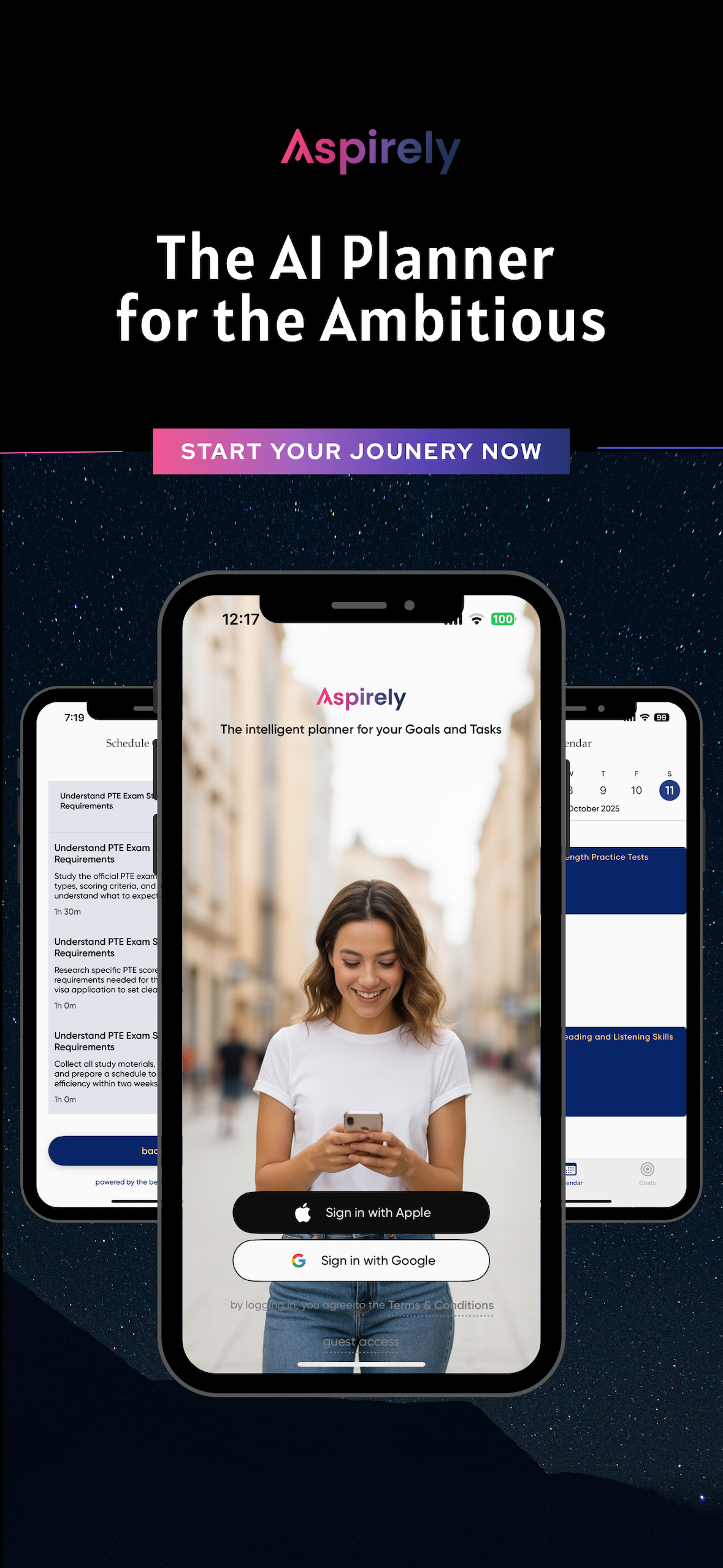 Aspirely: AI Goal & Task Planner gallery image