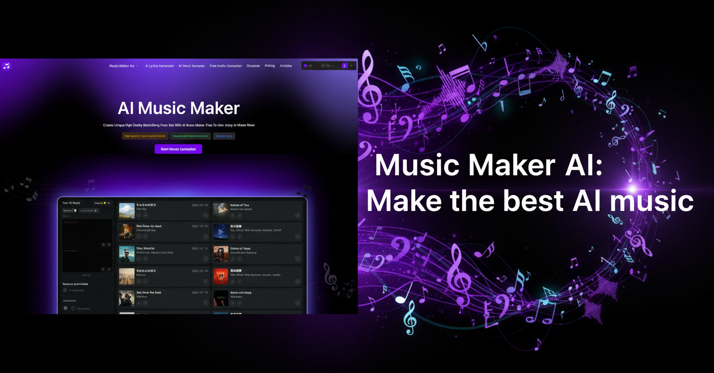 Media Nhà sản xuất âm nhạc AI - Tạo âm nhạc AI tốt nhất với Music Maker AI 2