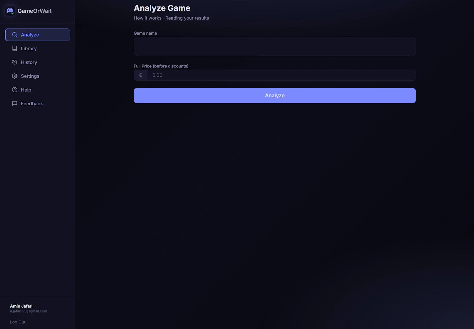 GameOrWait screenshot 2