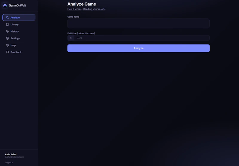 GameOrWait screenshot 2