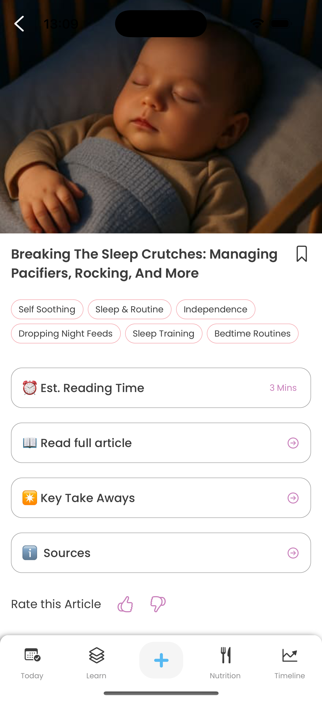 Média Application babysteps - Guide parental doux 8