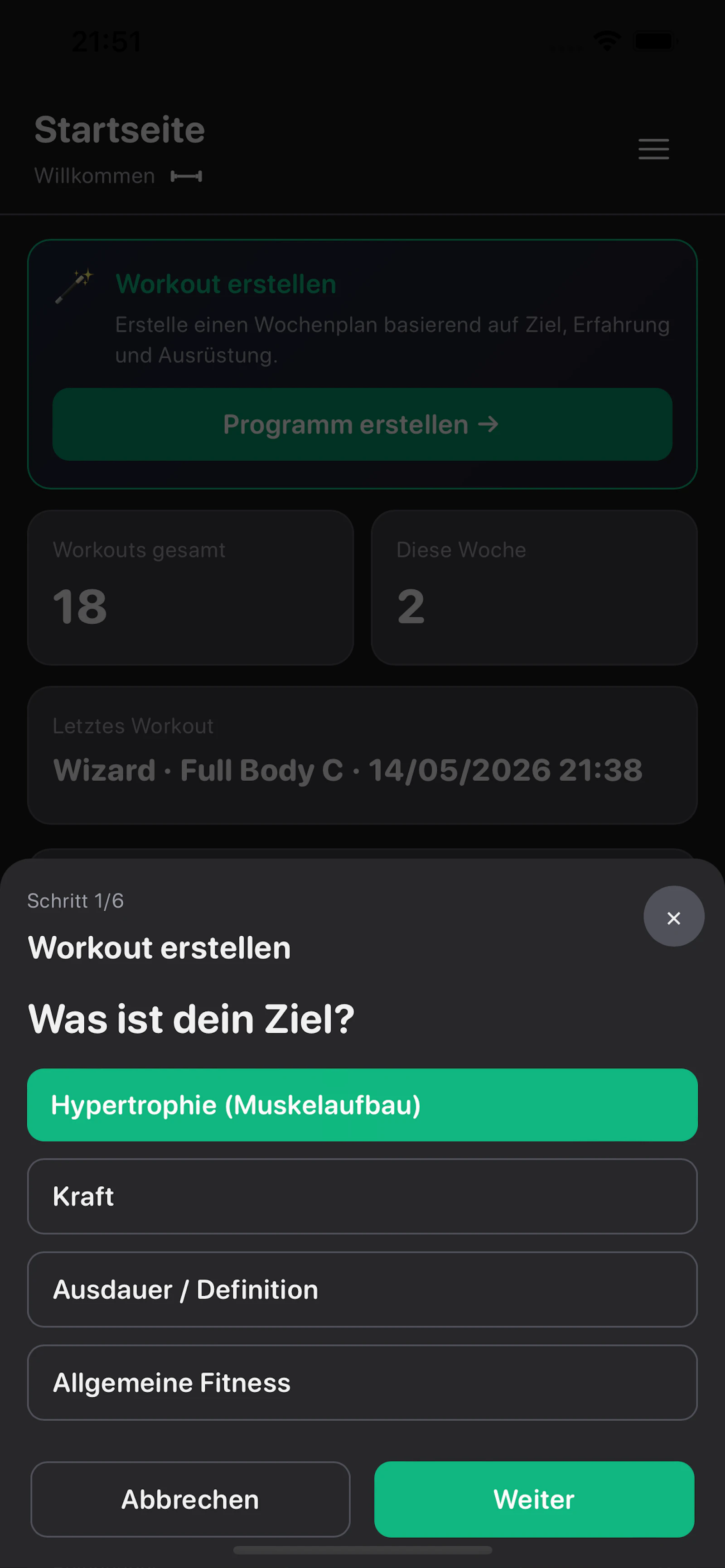 GymMe - Workout & PR Tracker screenshot 2