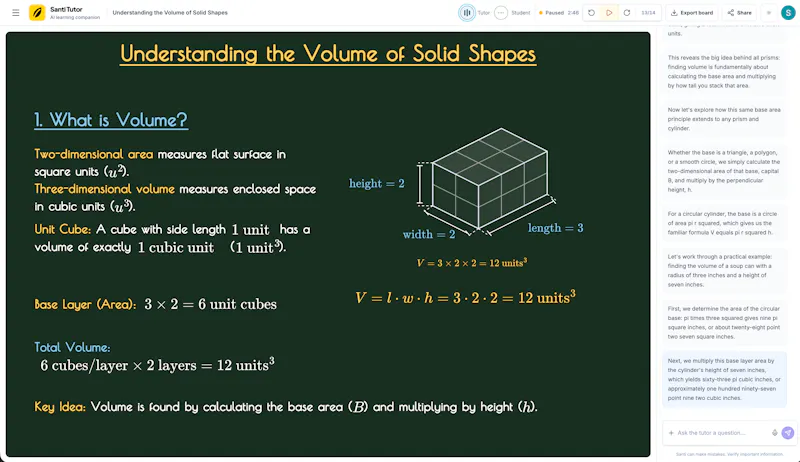 Santi Tutor screenshot 3