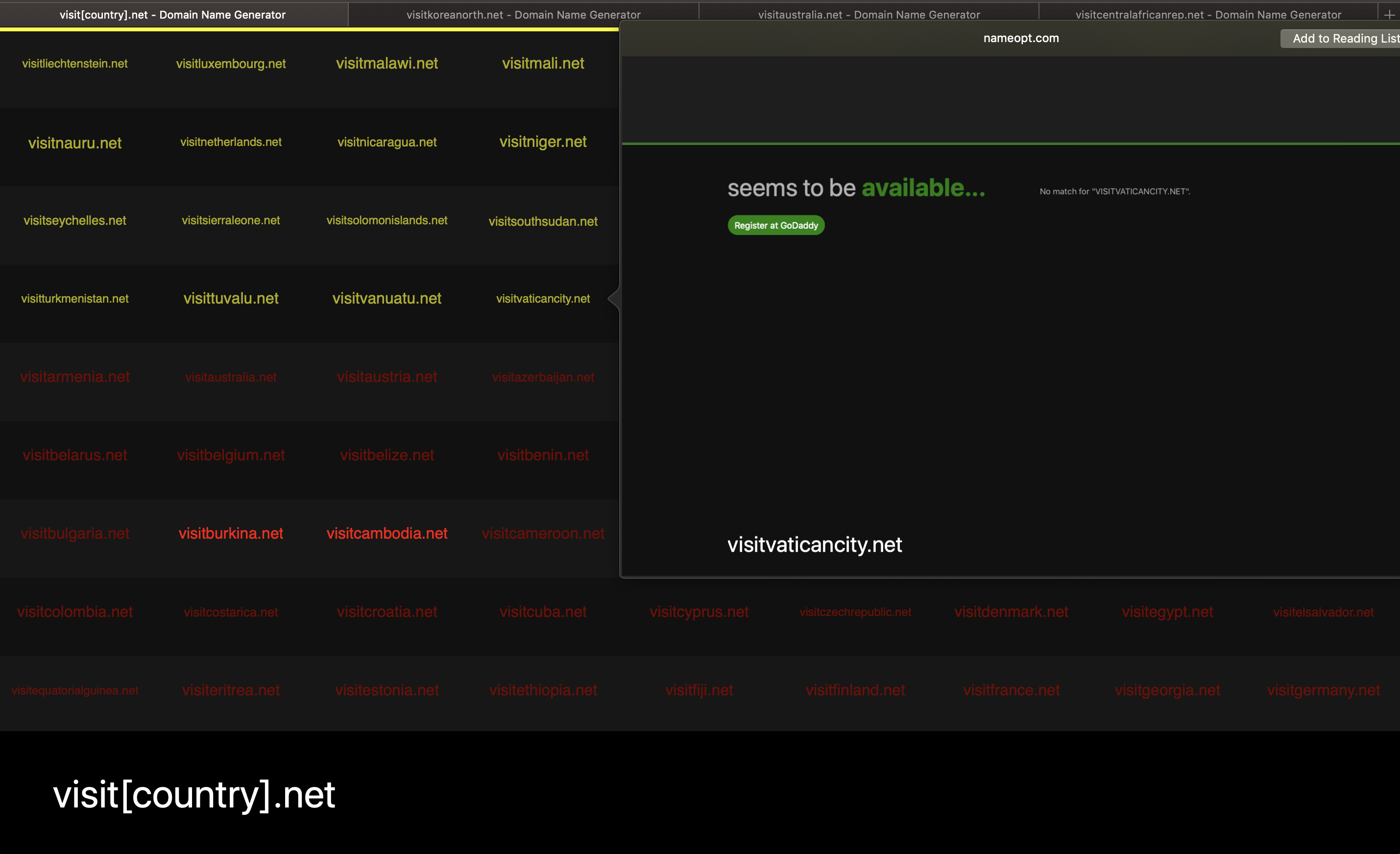 Nameopt gallery image