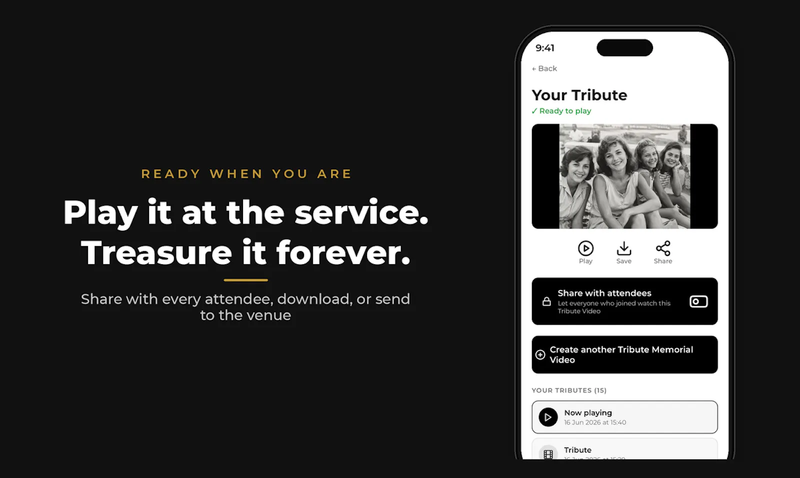Reminisce Memorial screenshot 9
