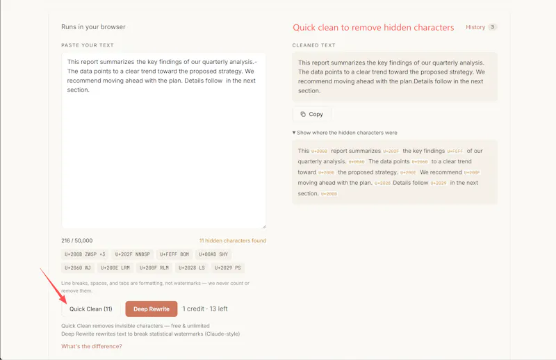 AI Text Watermark Remover screenshot 3
