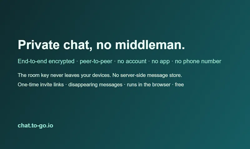 chat.to-go screenshot 2