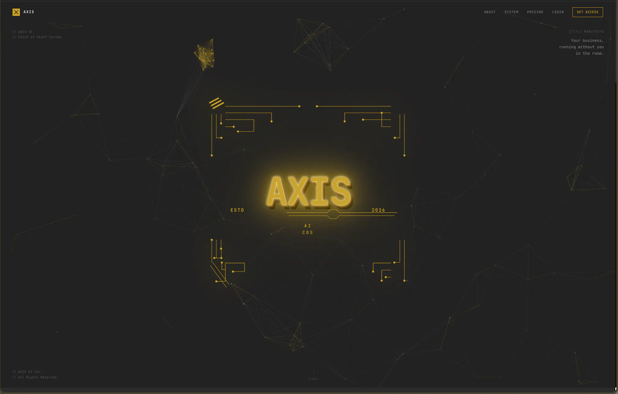 Axis AI 제품 배너