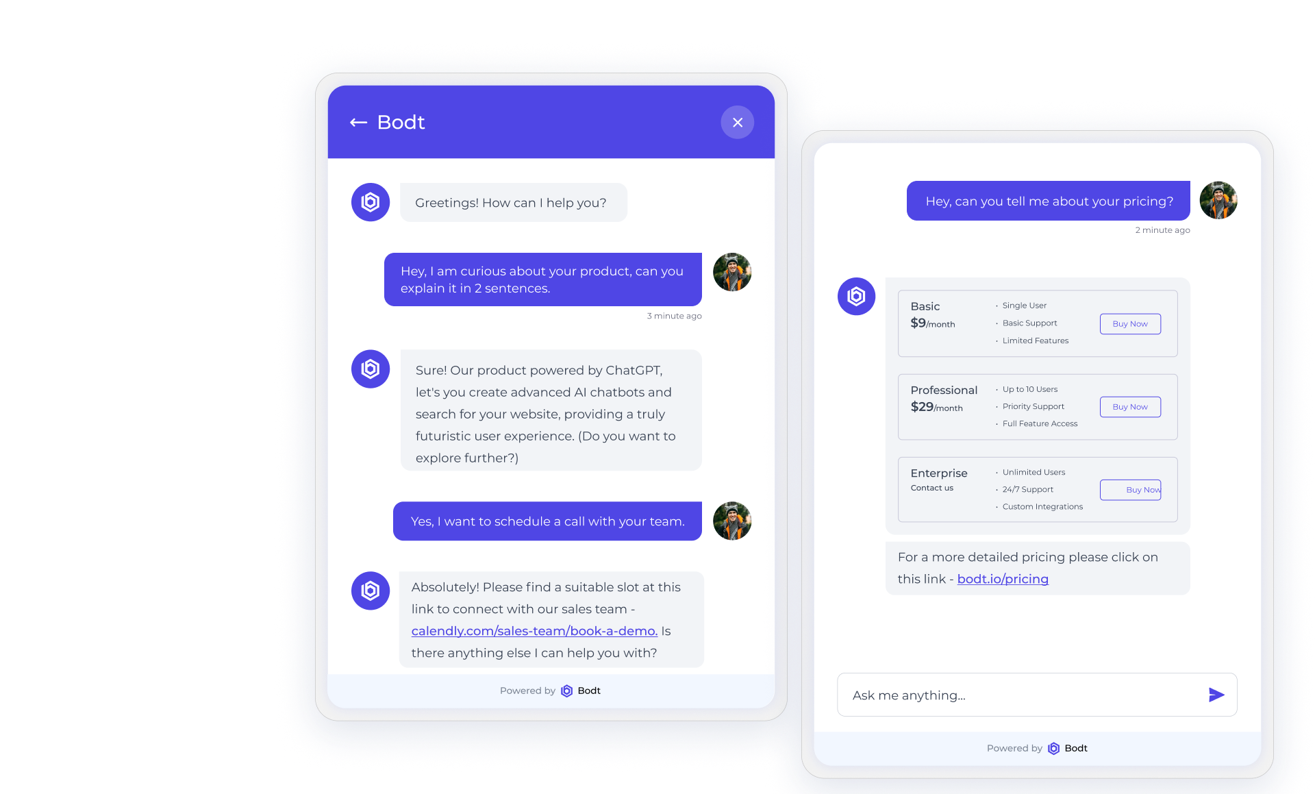 Bodt - Ihr No-Code-AI-Chatbot-Builder Medien 2