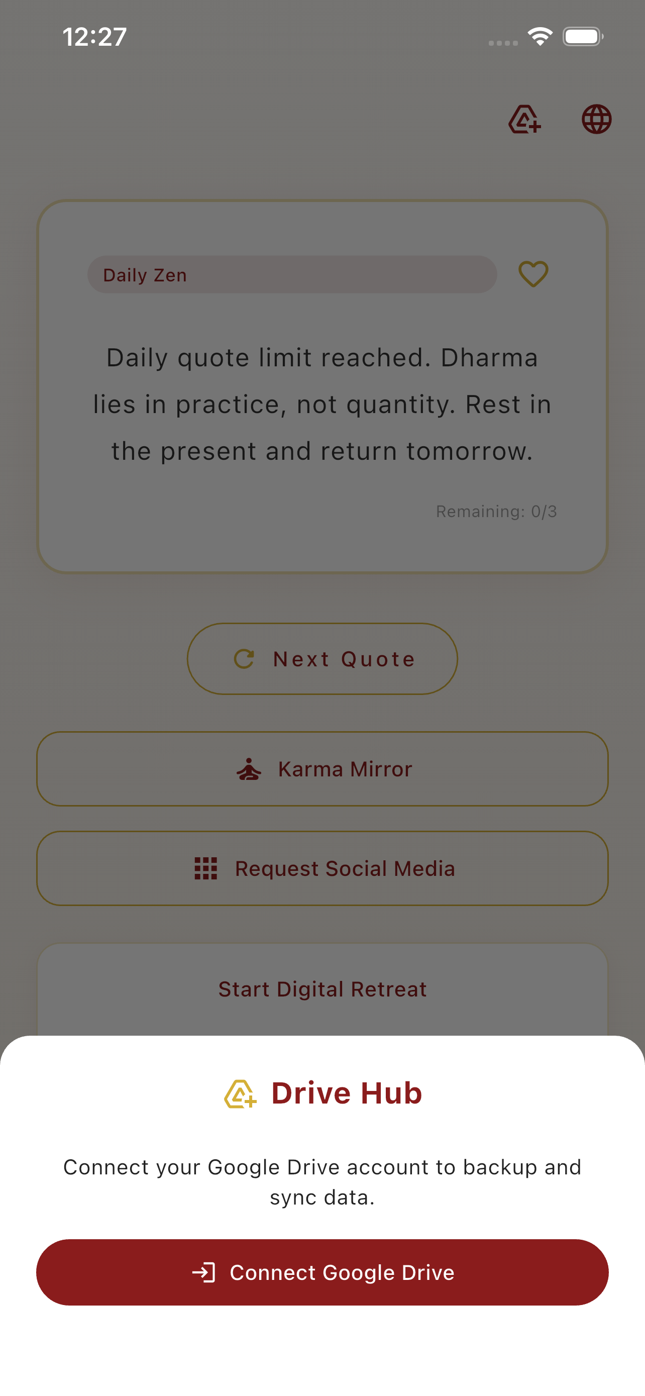 Wisdom Zen app gallery image