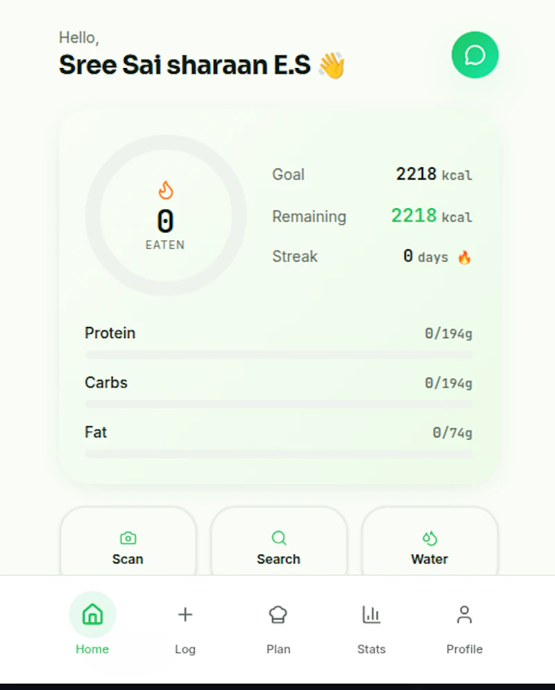 Nutripal screenshot 2