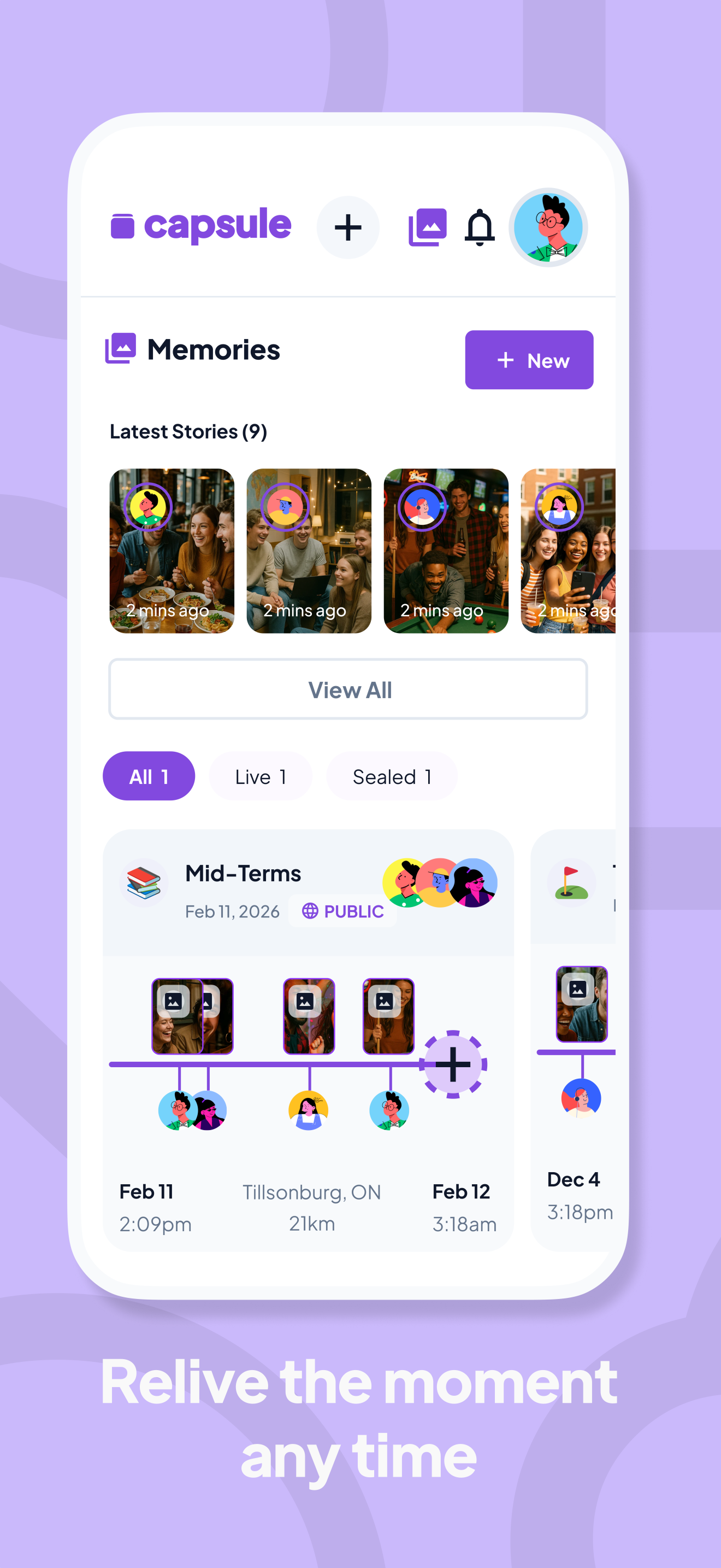 Capsule - Screenshot 2 showing product features and functionality