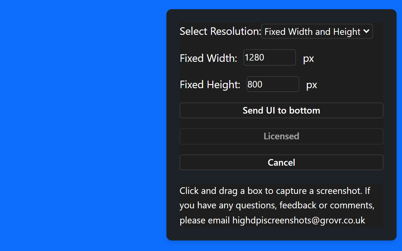 High DPI Screenshots gallery image