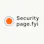 Security Page Checklist