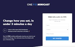 One Fix Minicast media 2