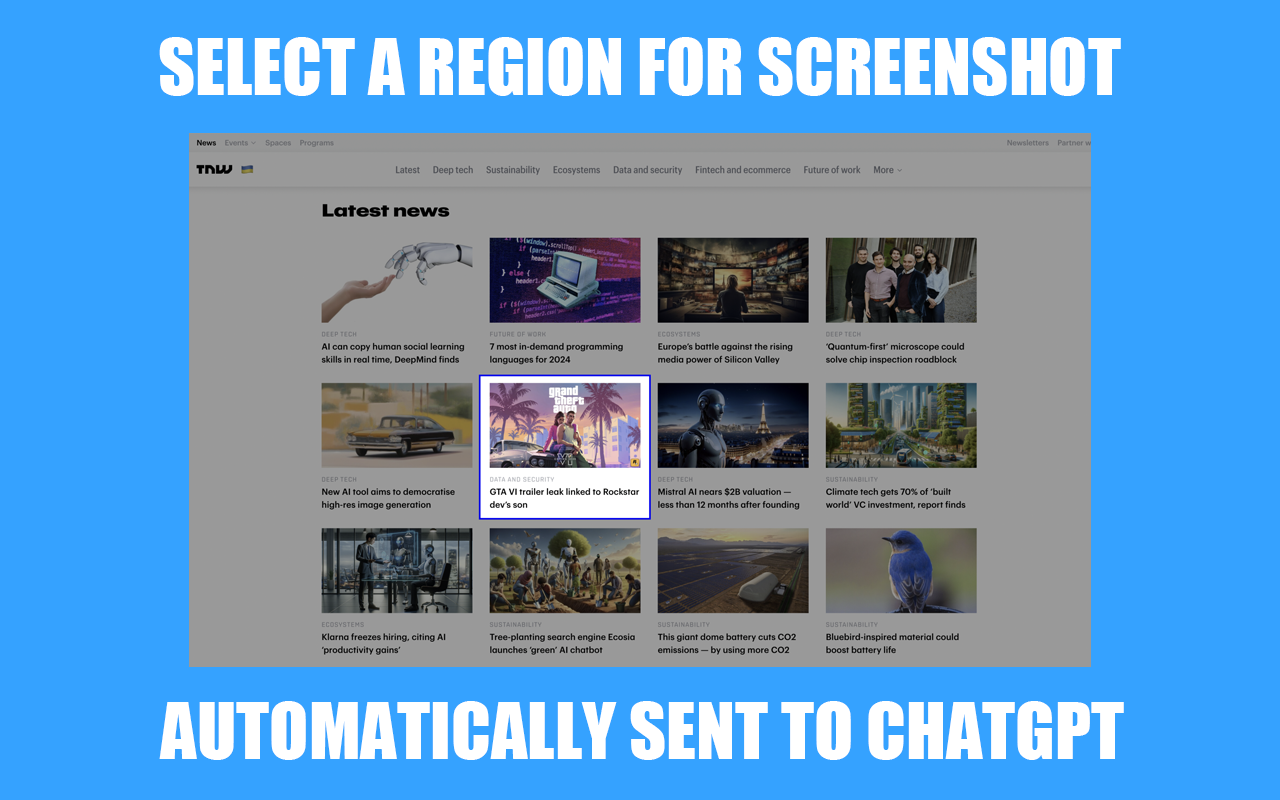 Quickvision: Catgpt Vision for Chrome media 1