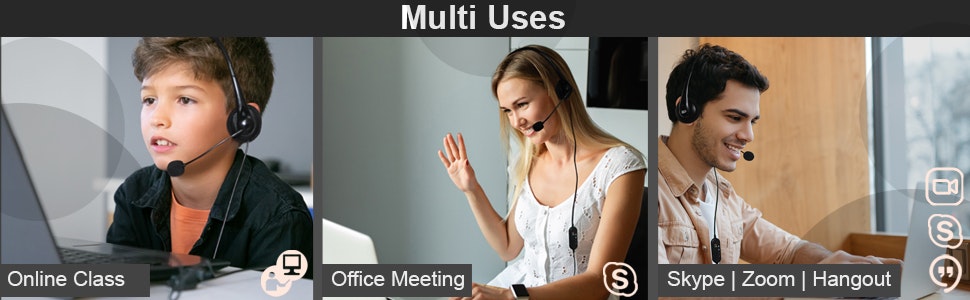 Headsets With Mic For Laptop