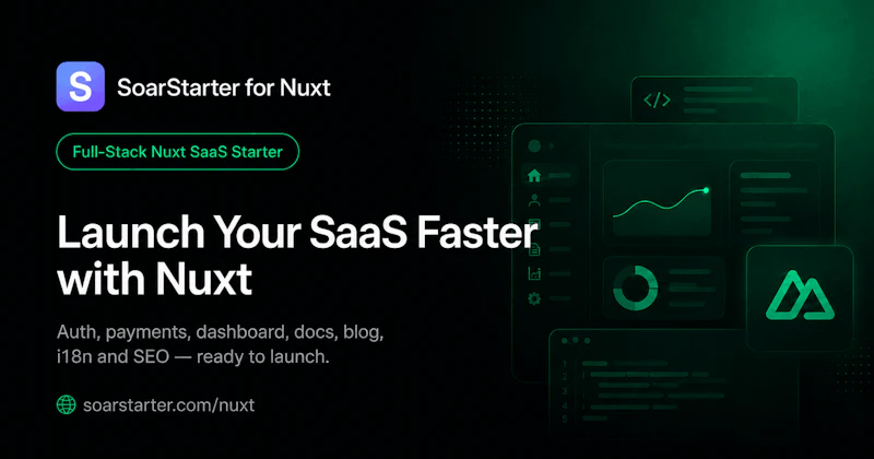 SoarStarter Nuxt screenshot 1