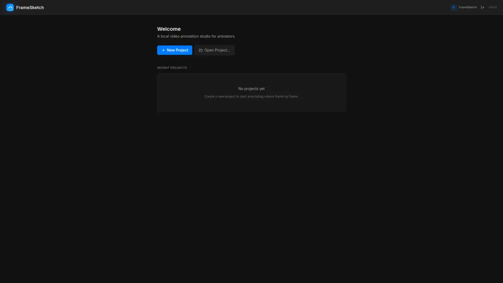 FrameSketch screenshot 2