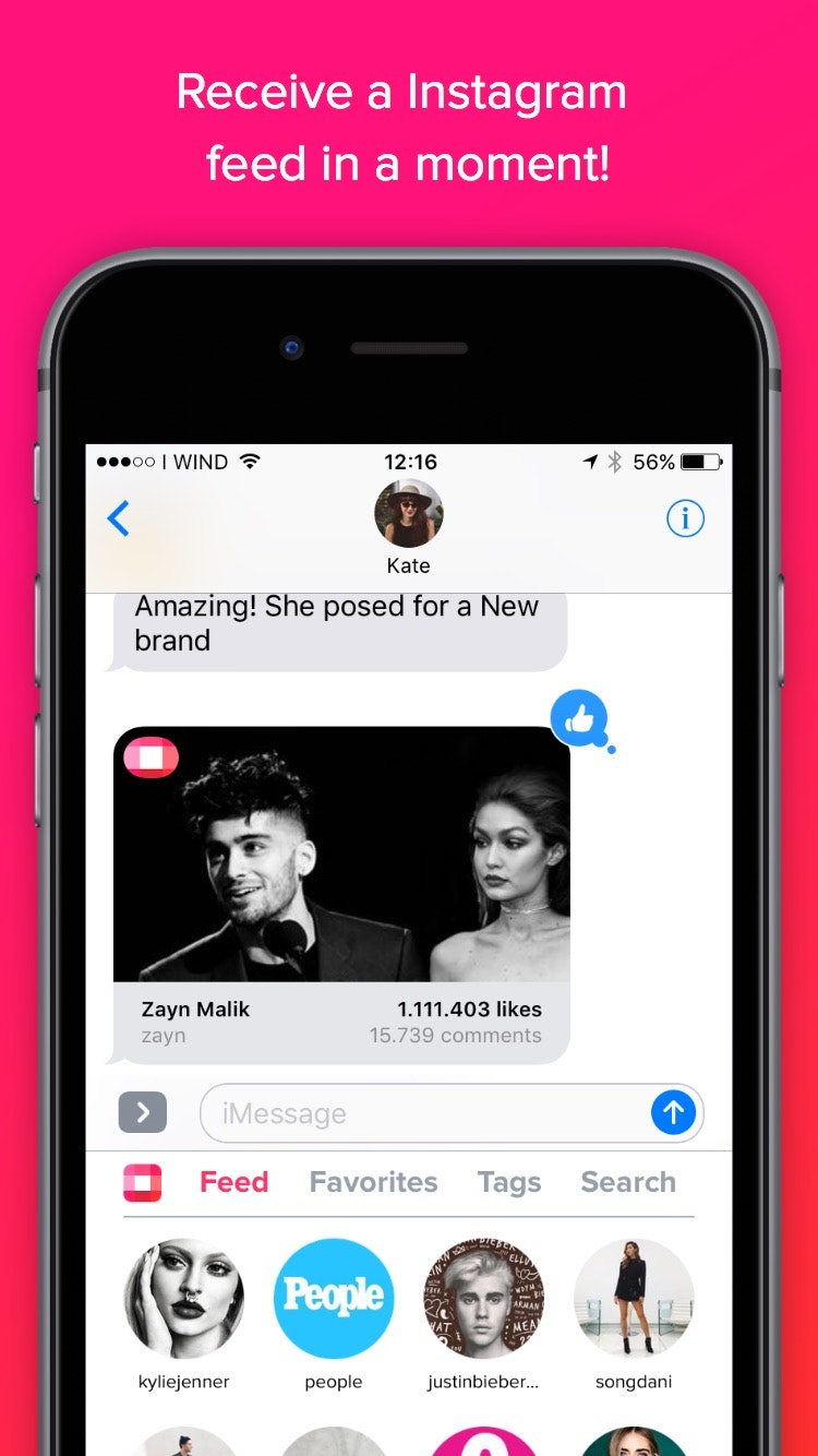 Feeday for iMessage gallery image