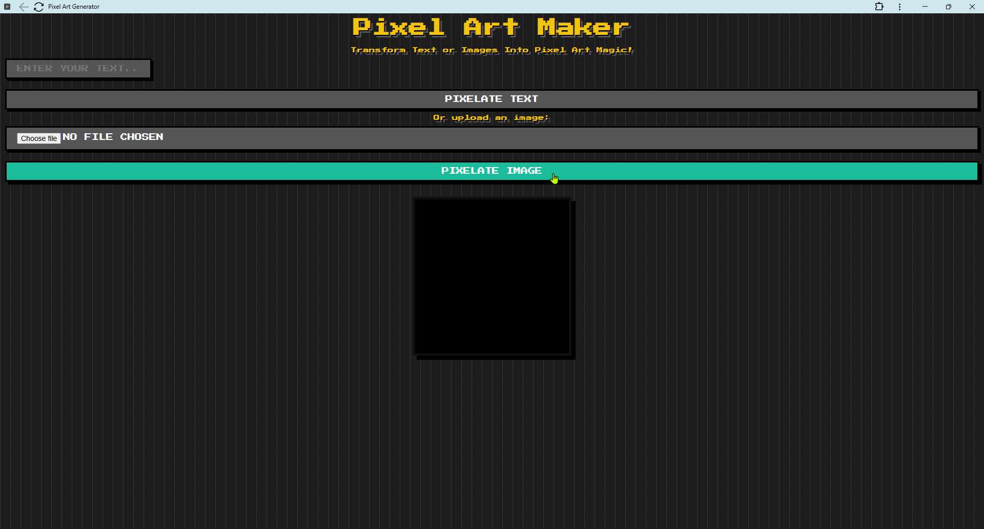Pixel Art Generator gallery image