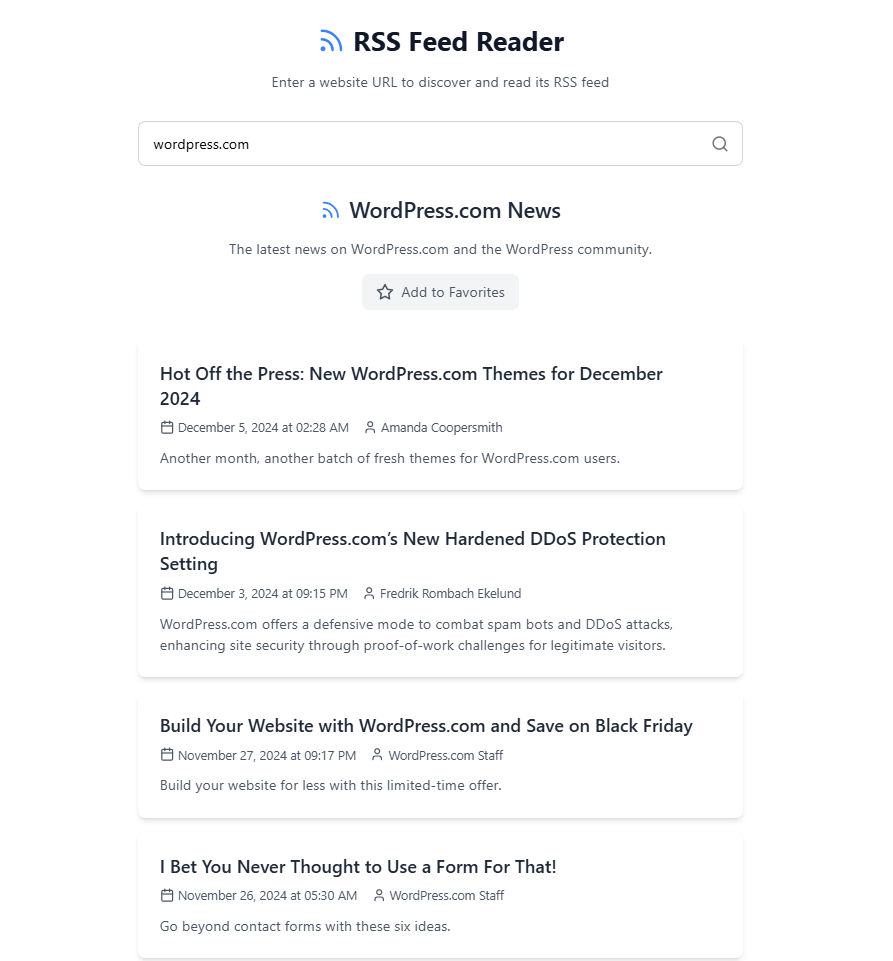 RSS besleme okuyucusu - RSS Feeds'i keşfedin ve okuun Ücretsiz kayıt gerekmez medya 3