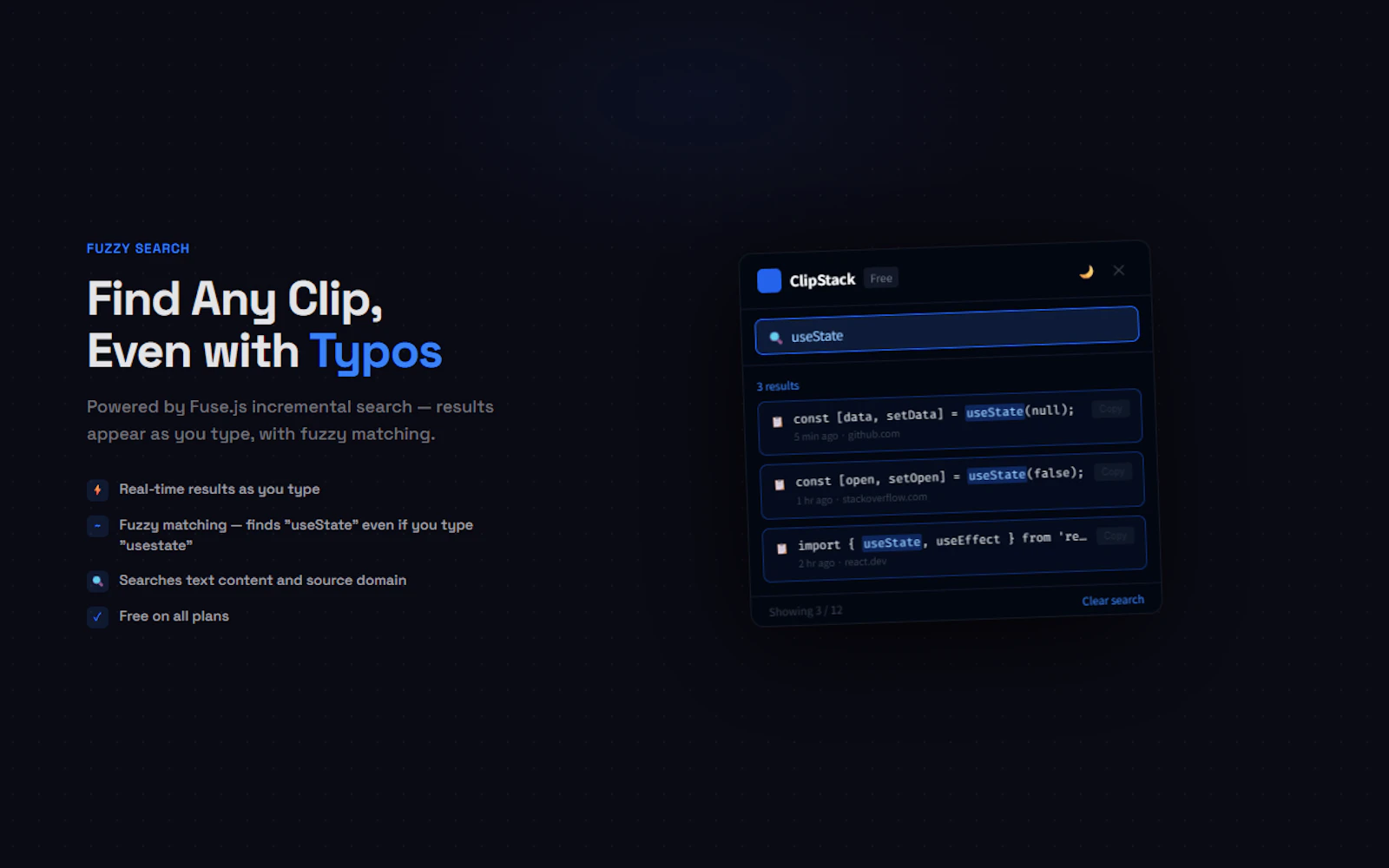 ClipStack screenshot 2