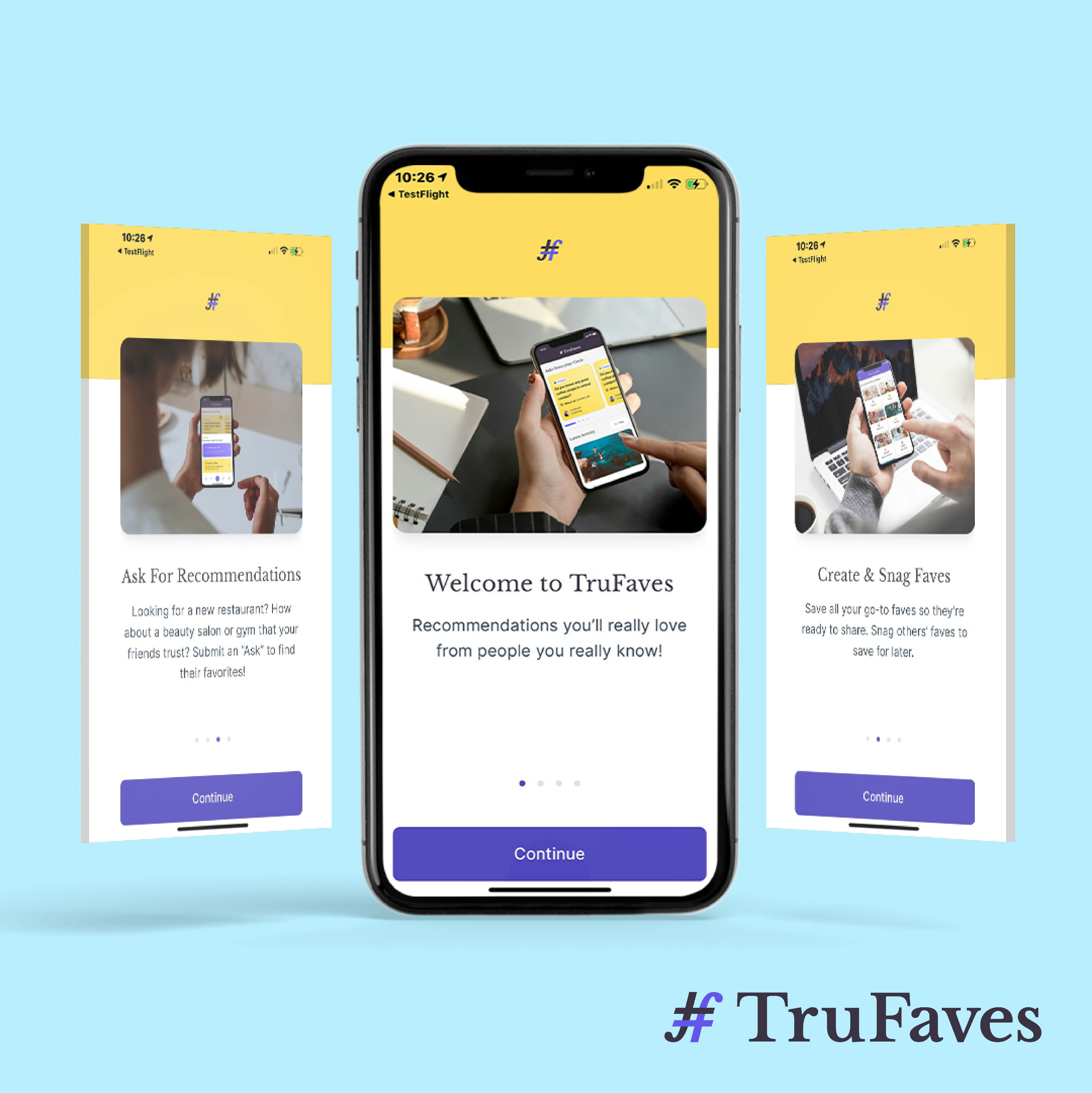 TruFaves app