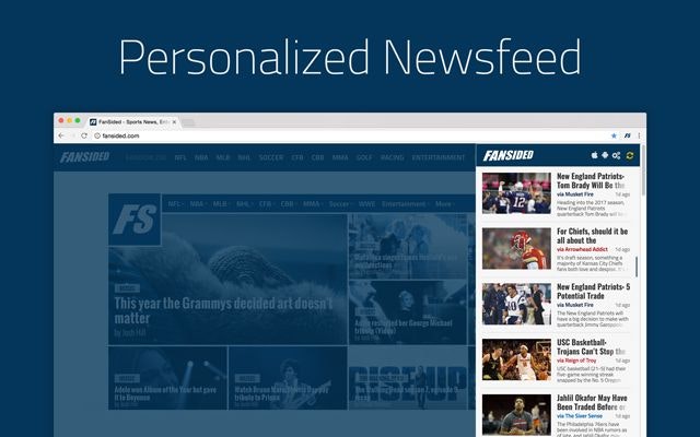 FanSided Sports & Entertainment News Chrome Extension gallery image