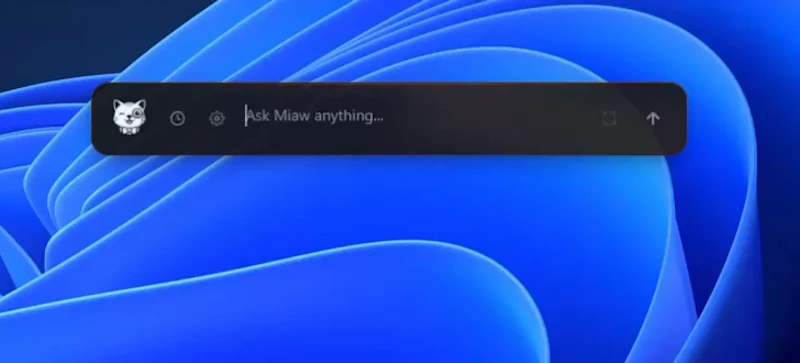 Miaw AI secretary screenshot 1