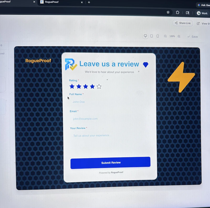 RogueProof screenshot 5