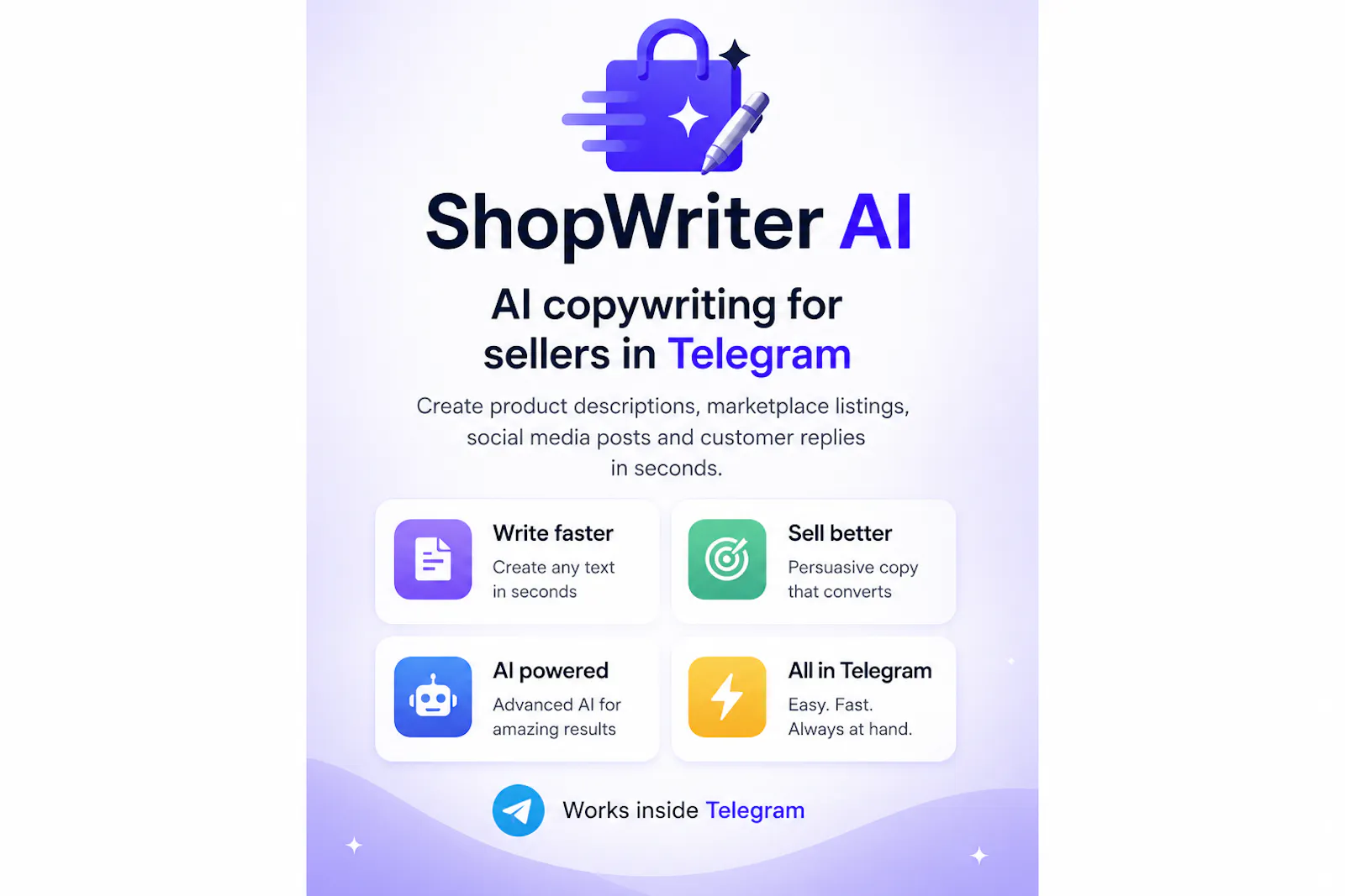 ShopWriter AI screenshot 1