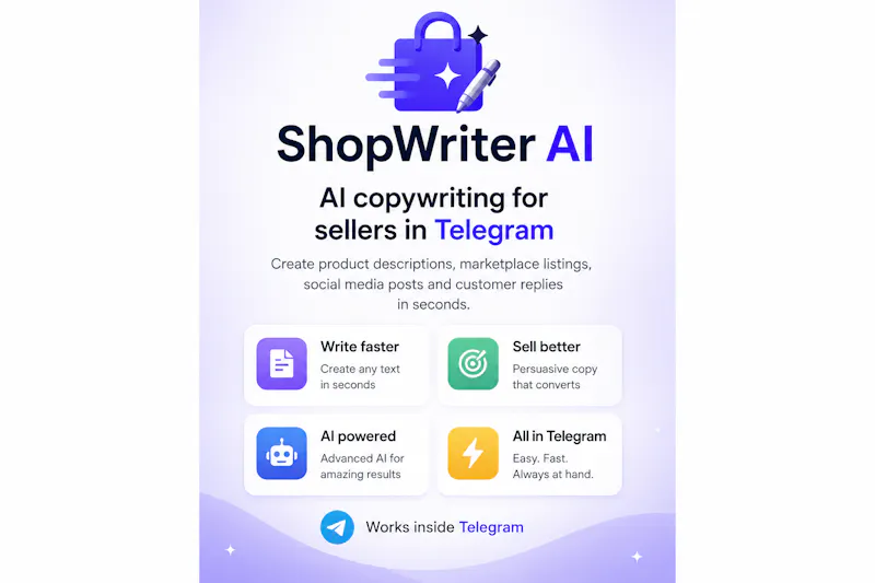 ShopWriter AI screenshot 1