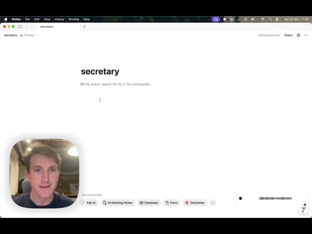 Secretary gallery image