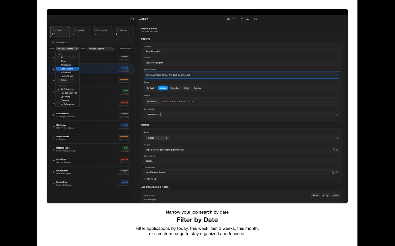 JobFlow screenshot 5