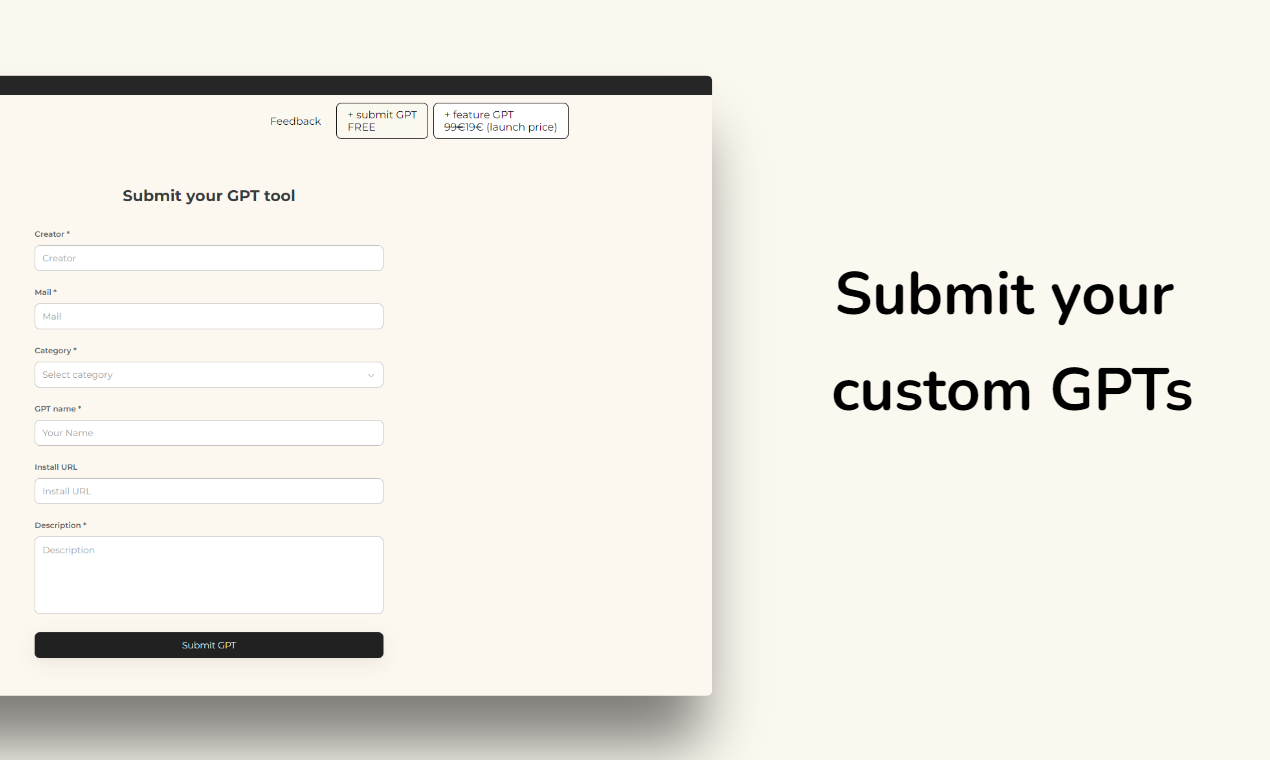 indexGPTs gallery image