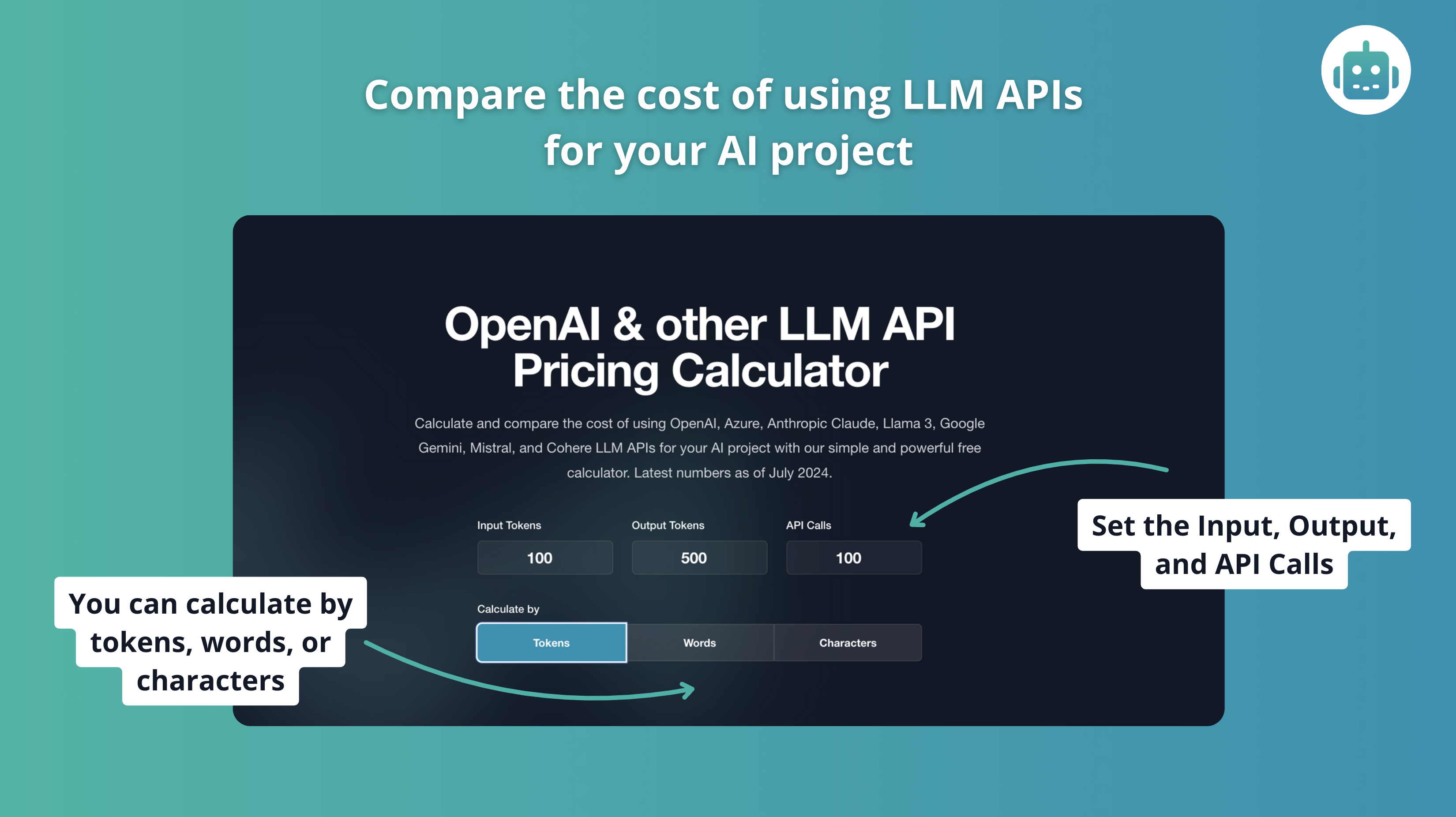 startuptile Free LLM API Pricing Calculator-Calculate and compare the cost of the latest LLM APIs