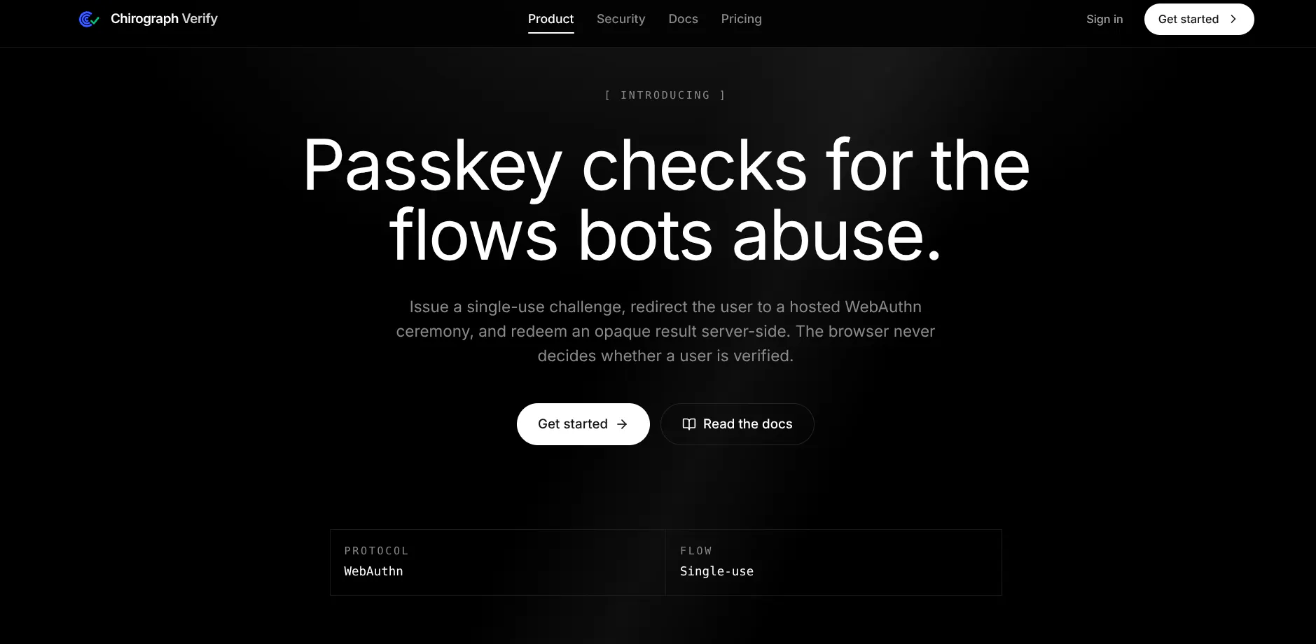 Chirograph Verify gallery image