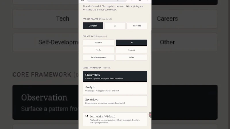 PromptBack screenshot 1 (video preview)